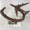 Chocolate Sculpture Hand Carved Chocolate Virgin Atlantic Boeing 747-400