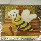 Sculpted Cake Fairmont honey bee hive Anniversary Housse Honey Wild Strawberry