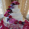 Wedding Cake Fondant Diamond Design